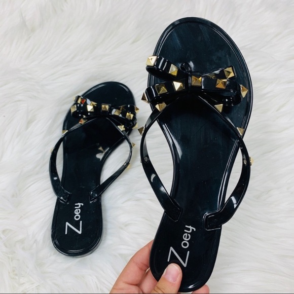 Zoey “Jelly studded sandal” - Picture 2 of 3